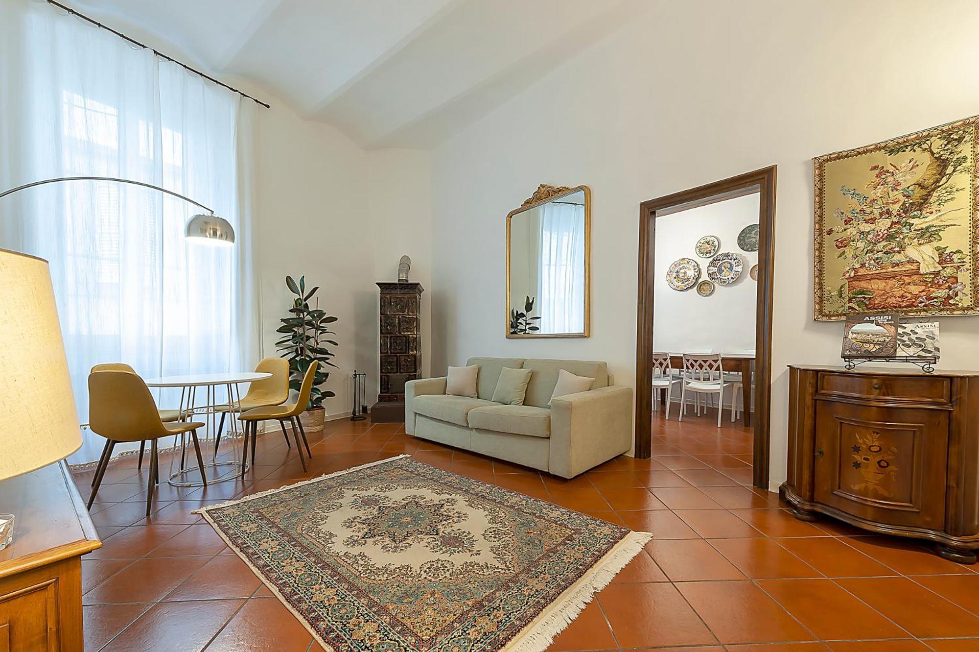Апартаменти La Loggia Di Portica Residenza Storica Nel Centro Di Ассізі Екстер'єр фото